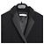 Céline por Phoebe Philo PF14 Abrigo FR38 Abrigo de Kimono de Lana Negra US8 Celine Negro - vista 3
