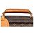 Borsa da viaggio Monogram Satellite Louis Vuitton Marrone - vista 11