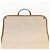 Hermès HERMES Garment Cover Canvas Leather Beige Auth bs17258 - view 18