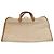 Hermès HERMES Garment Cover Canvas Leather Beige Auth bs17258 - view 3