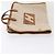 Hermès HERMES Garment Cover Canvas Leather Beige Auth bs17258 - view 5