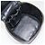 Vanity Pochette da trucco CHANEL COCO Mark in pelle di vitello nera con CC dorato Auth yk14976 Nero D'oro - vista 19