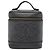 Vanity Pochette da trucco CHANEL COCO Mark in pelle di vitello nera con CC dorato Auth yk14976 Nero D'oro - vista 2