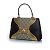 Borsa a mano Osiride con monogramma Gucci, Supreme Marrone Nero D'oro - vista 2
