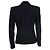 Theory Theyskens Theorie, Schwarzer Blazer - Ansicht 3