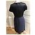 Abito Dior in satin nero e crêpe di seta blu navy - vista 3