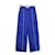 Autre Marque Straight cotton pants Blue  ref.1669150