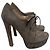 PRADA Stivaletti T.EU 39 Camoscio Grigio
