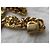 Bracciale Gianni Versace Medusa placcato oro D'oro - vista 5
