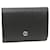 Louis Vuitton Taiga Leather Coin Case Wallet Black Cloth  ref.1669745