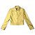 Tara Jarmon Jacke Gold Kunstleder Golden