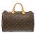 Borsa Louis Vuitton Speedy 35 Monogram Marrone - vista 3