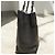 Trendy CC CHANEL Tote Grande de Compras de Caviar Acolchado CC Negro Hardware de plata - vista 17