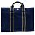 Hermès Borsa Tote Fourre Tout Hermes Verde Cachi Blu navy - vista 2