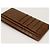 Autre Marque Cartera Larga con Cremallera de Fragmento de Cocodrilo Mate (con Bolsillo para Monedas) Castaño - vista 3