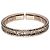 Autre Marque Bracciale Melange in Oro Rosa 18K Kashikey BMB016P Marrone