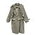Trench Burberry Kaki in Cotone e Lana Cachi