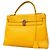 Hermès Borsa Hermes Kelly 32 in Giallo