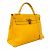 Hermès Borsa Hermes Kelly 32 in Giallo - vista 2