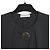 Balenciaga 2015 Top FR38 Blusa de Crepé de Seda Negra Doblada UK10 US8 Alexander Wang - vista 3