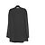 Balenciaga 2015 Top FR38 Blusa de Crepé de Seda Negra Doblada UK10 US8 Alexander Wang - vista 4