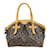 Louis Vuitton Tivoli GM Monogram Shoulder Bag Brown Patent leather  ref.1672252
