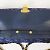 Borsa a spalla in nylon Prada con catena Blu navy - vista 11