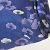Borsa a spalla in nylon Prada con catena Blu navy - vista 4