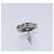 Orecchini CHANEL Camelia in metallo argento CC Auth 89077 - vista 10