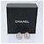 Orecchini CHANEL Camelia in metallo argento CC Auth 89077 - vista 16