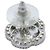 Orecchini CHANEL Camelia in metallo argento CC Auth 89077 - vista 3