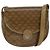 Céline Borsa a spalla in tela Macadam CELINE PVC beige Auth bs18108
