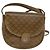 Céline Borsa a spalla in tela Macadam CELINE PVC beige Auth bs18108 - vista 2