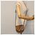 Céline Borsa a spalla in tela Macadam CELINE PVC beige Auth bs18108 - vista 21