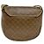 Céline Borsa a spalla in tela Macadam CELINE PVC beige Auth bs18108 - vista 3