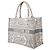 Medium Book Tote aus Toile de Jouy von Dior Grau - Ansicht 2