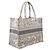Medium Book Tote aus Toile de Jouy von Dior Grau - Ansicht 4