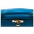 Hermès Sac HERMES Kelly 28 en Cuir Bleu - 102123 - vue 11
