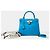 Hermès Sac HERMES Kelly 28 en Cuir Bleu - 102123 - vue 2