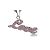 Dolce & Gabbana D&G, Collana Love con strass rosa Argento - vista 3