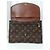 Clutch Louis Vuitton Rabat 23 Marrone in Tela - vista 11