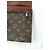 Clutch Louis Vuitton Rabat 23 Marrone in Tela - vista 7