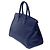 Hermès HERMES Birkin 35 Bag in Blue Leather - 102149 - view 5