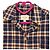 SéZane Vestido Camisa Sadie de Cuadros Algodón Multicolor - vista 3