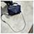 Yves Saint Laurent Royal Blue YSL Mini College Ketten Tasche Blau  - Ansicht 8