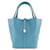 Hermès Borsa Hermes Picotin Lock MM Blu chiaro  - vista 1