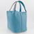 Hermès Borsa Hermes Picotin Lock MM Blu chiaro  - vista 3