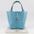 Hermès Borsa Hermes Picotin Lock MM Blu chiaro  - vista 9