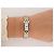 RELÓGIO PEQUIGNET MOOREA BAGUETTE 3521318 27 MM QUARTZ OURO E AÇO - vista 12