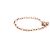 ANELLO A CATENA DJULA MAGIC TOUCH R65734-RG 45 ORO ROSA 18K DIAMANTI D'oro - vista 3